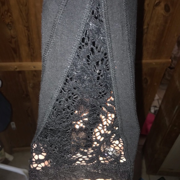 Black stretch pants size medium - Picture 4 of 8